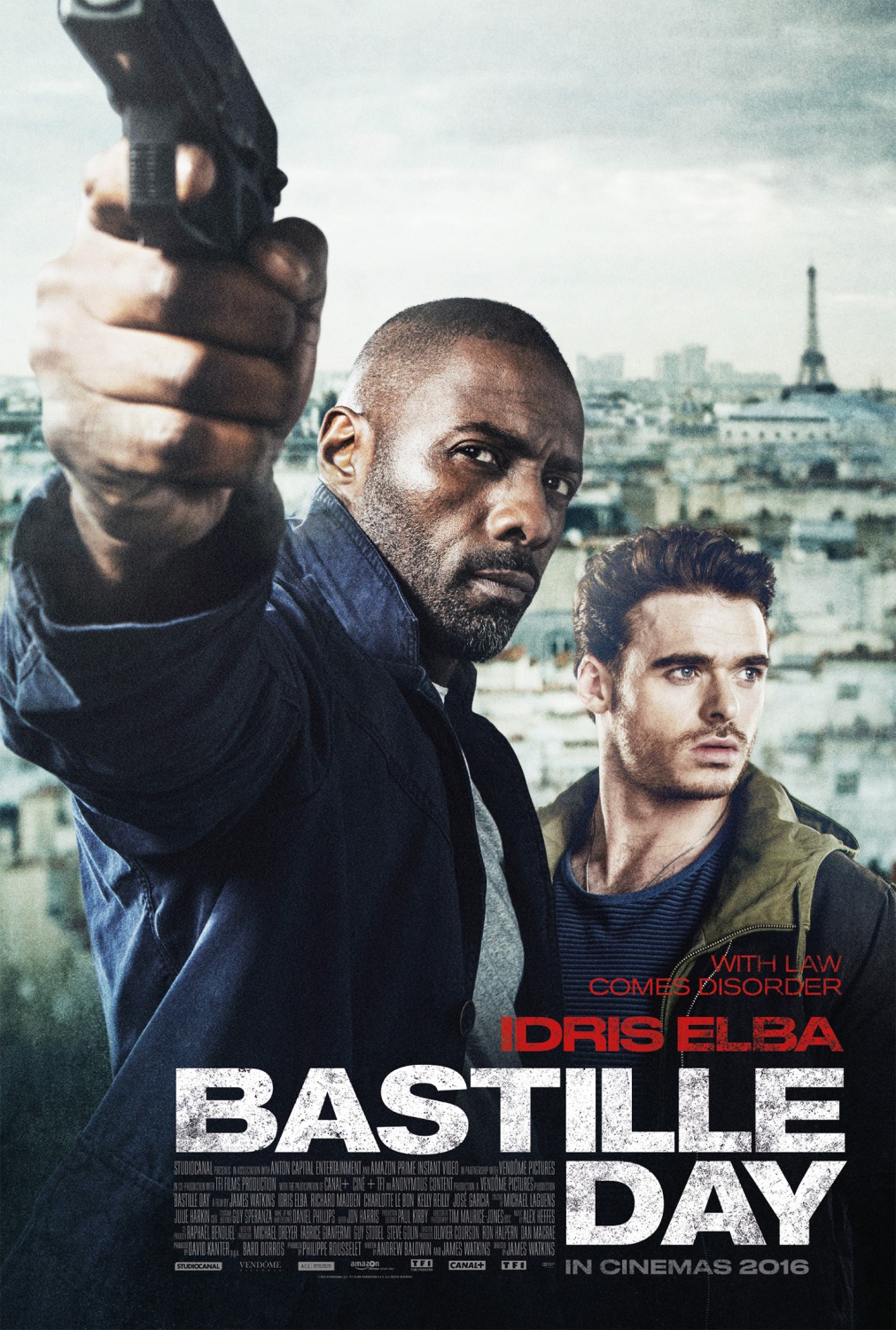 Extra Large Movie Poster Image for Bastille Day (#1 of 4)