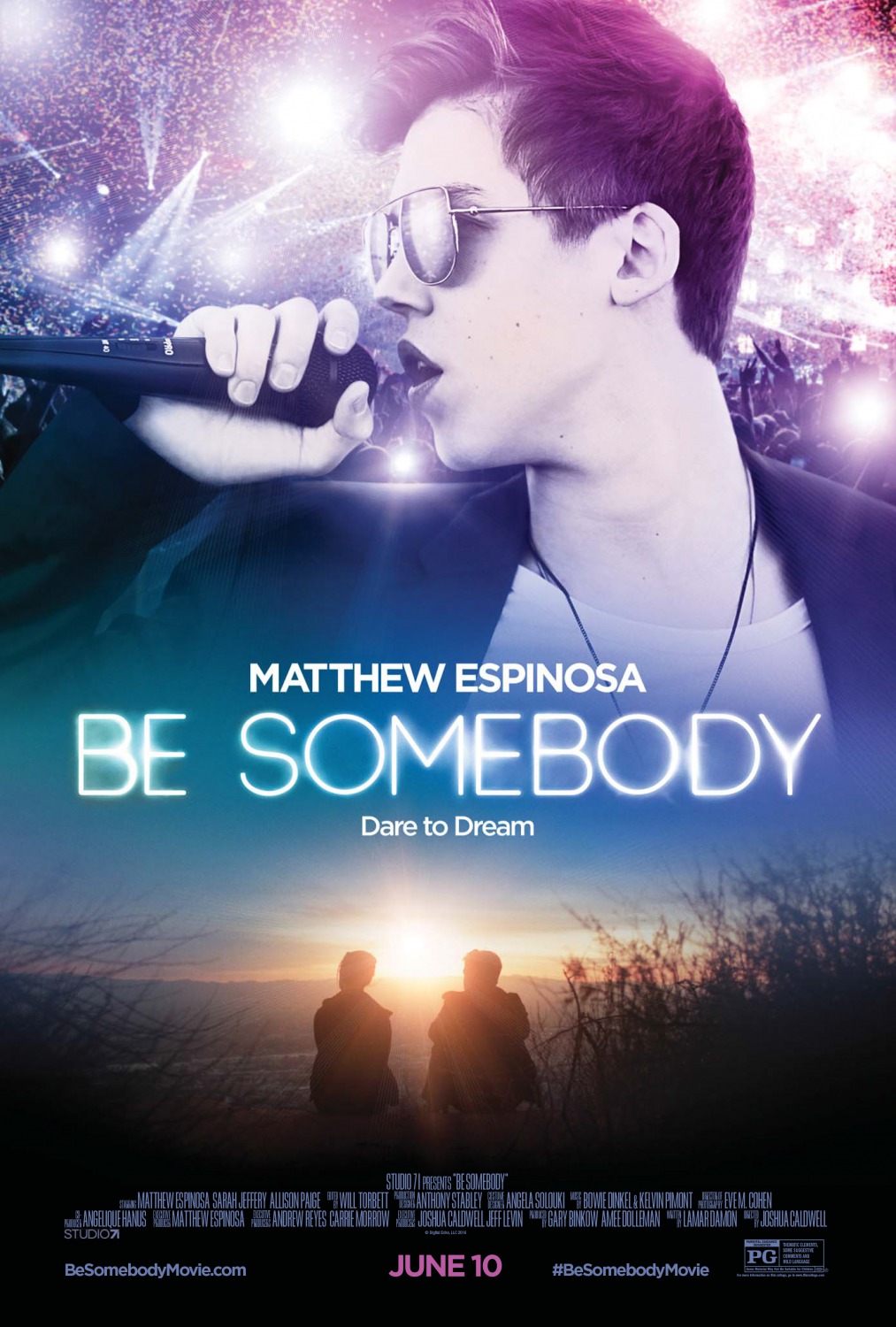 Extra Large Movie Poster Image for Be Somebody 