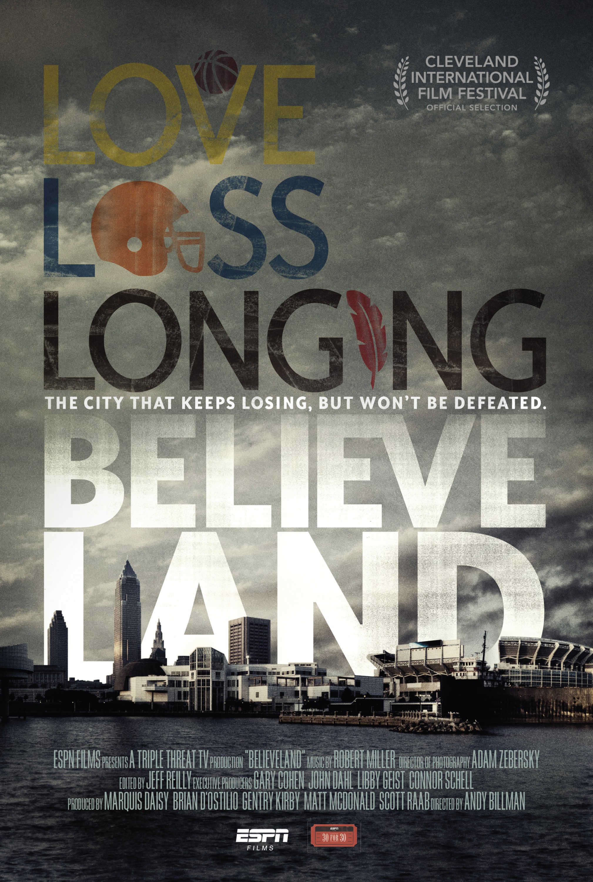 Mega Sized Movie Poster Image for Believeland (#1 of 2)