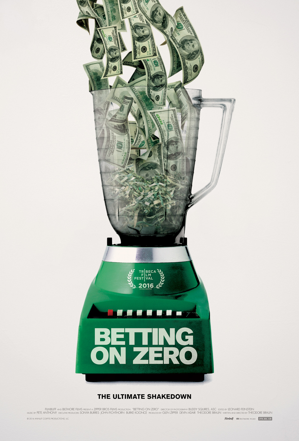 Extra Large Movie Poster Image for Betting on Zero 