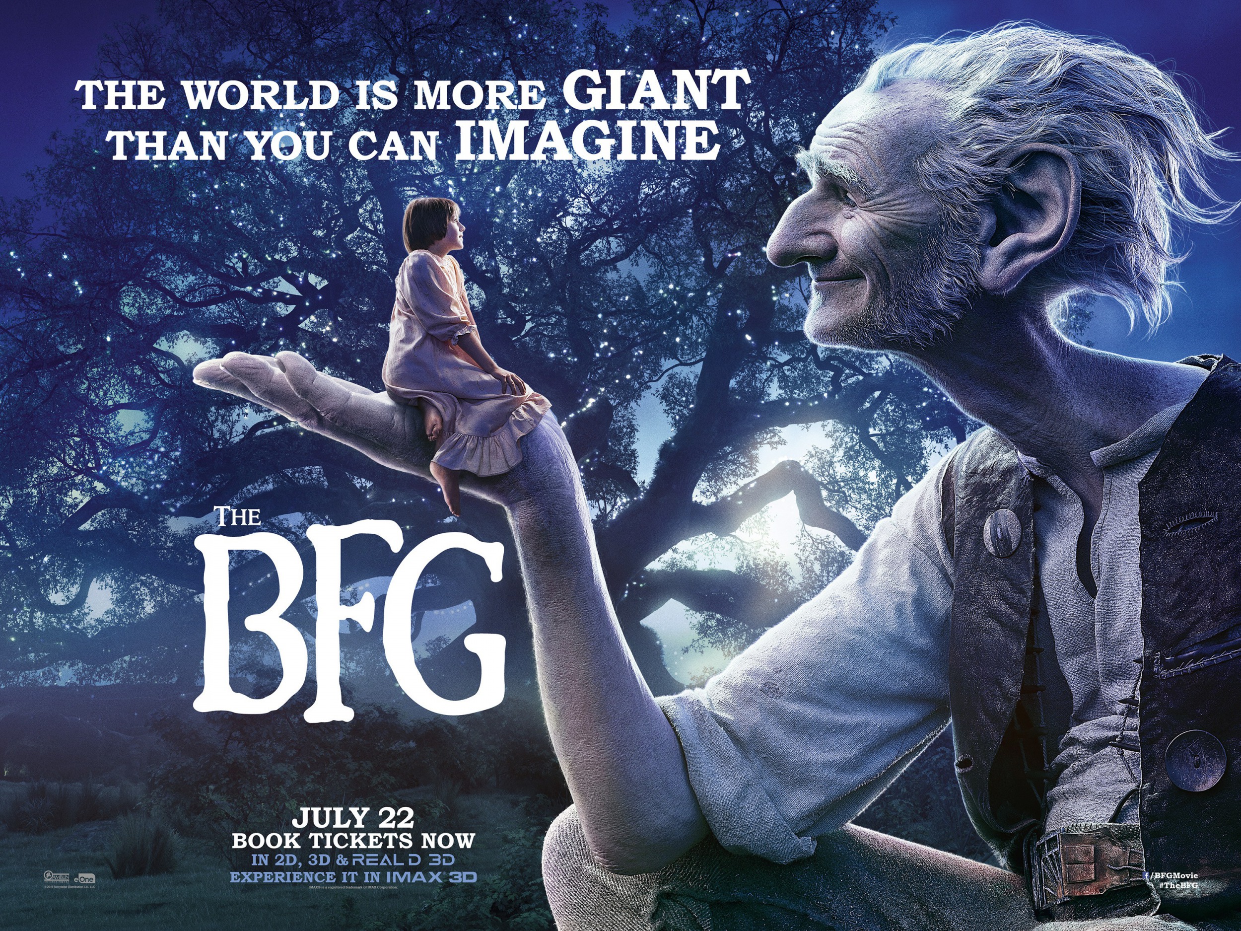 Mega Sized Movie Poster Image for The BFG (#4 of 7)
