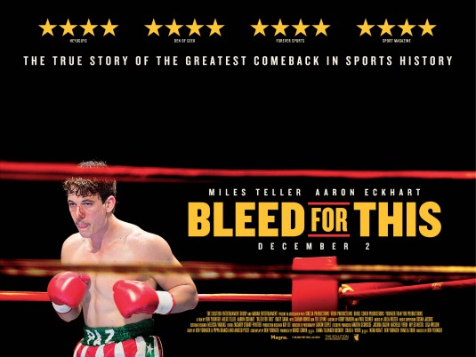 Bleed for This Movie Poster