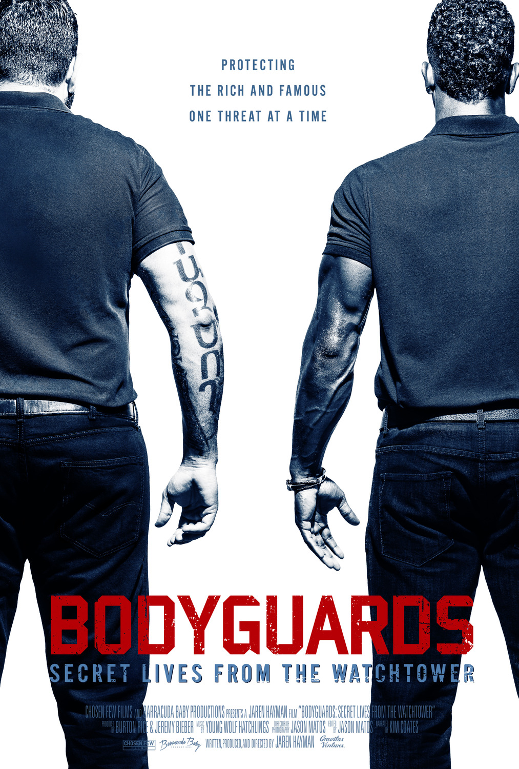 Extra Large Movie Poster Image for Bodyguards: Secret Lives from the Watchtower 