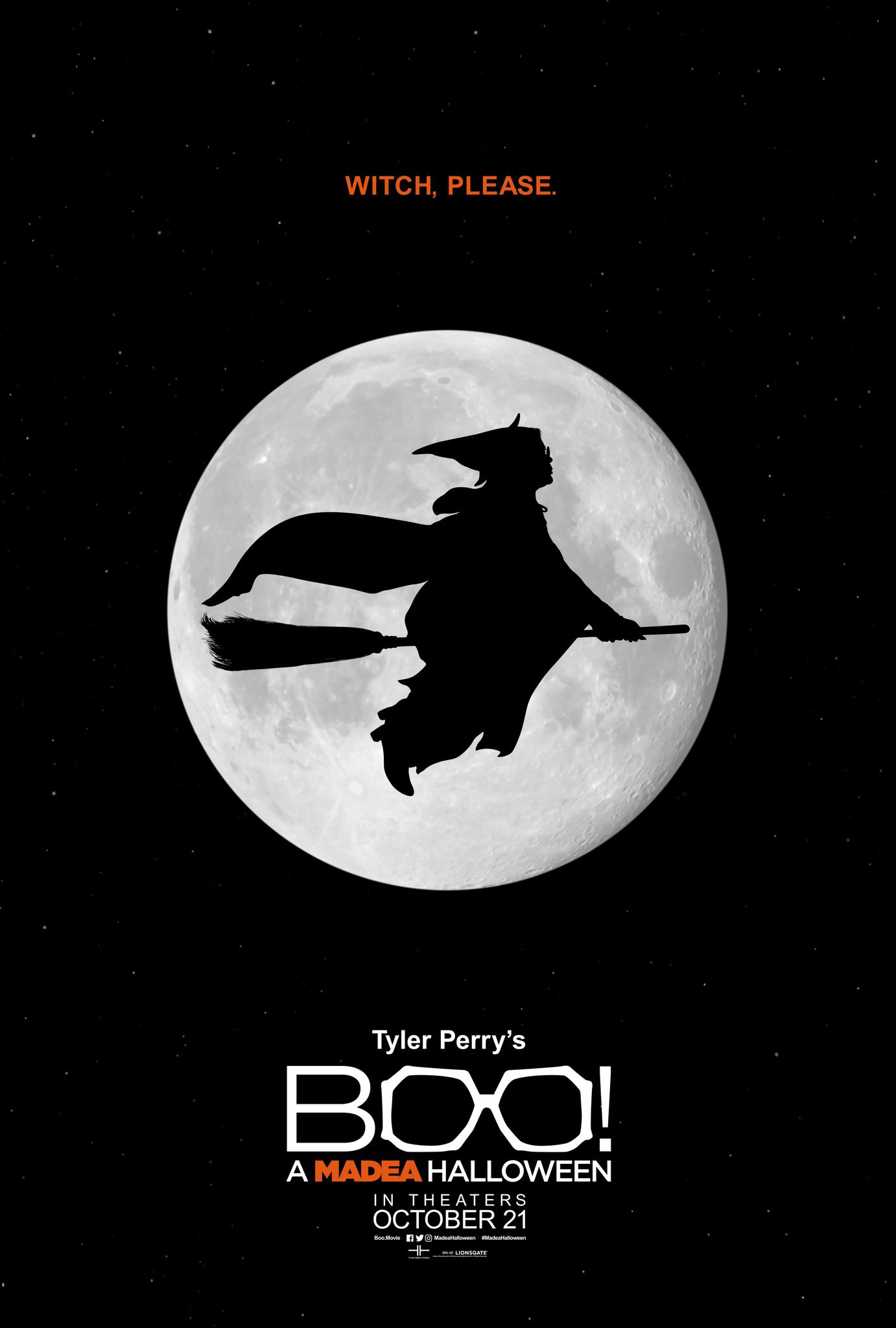 Mega Sized Movie Poster Image for Boo! A Madea Halloween (#2 of 9)
