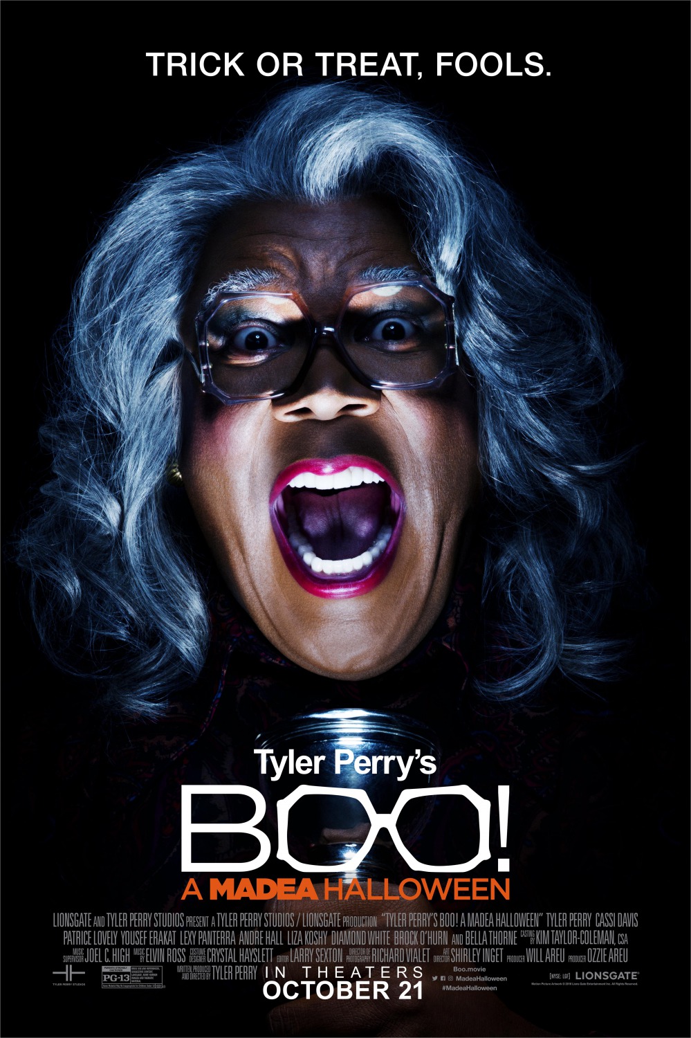 Extra Large Movie Poster Image for Boo! A Madea Halloween (#4 of 9)