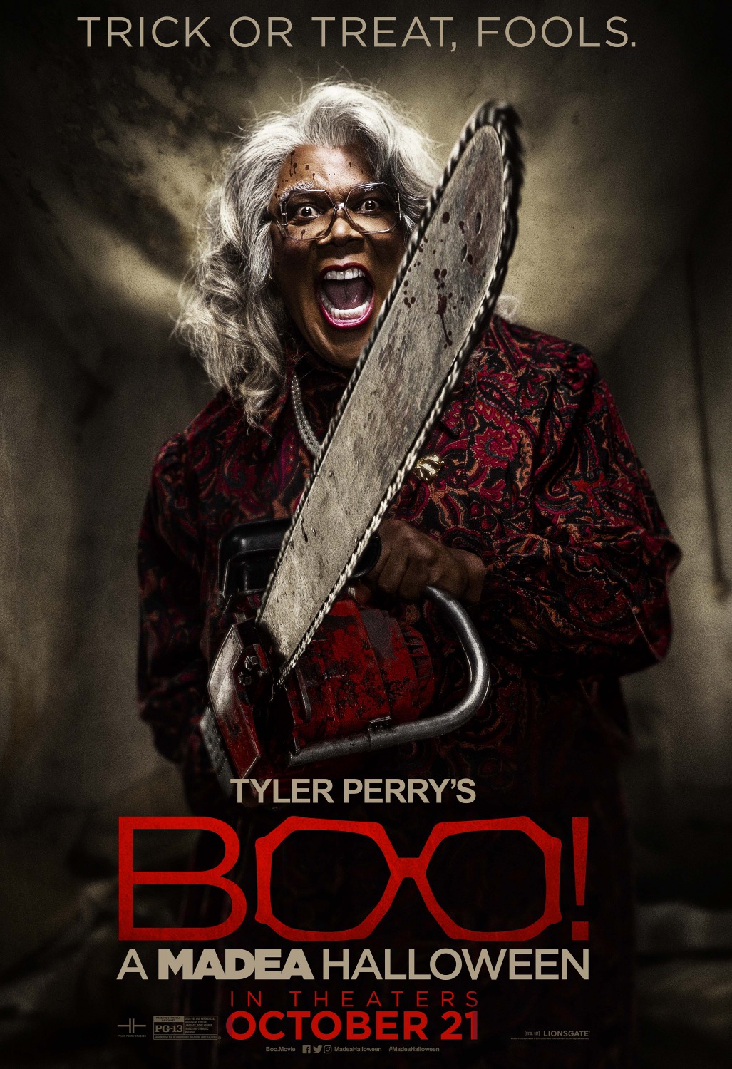 Extra Large Movie Poster Image for Boo! A Madea Halloween (#7 of 9)