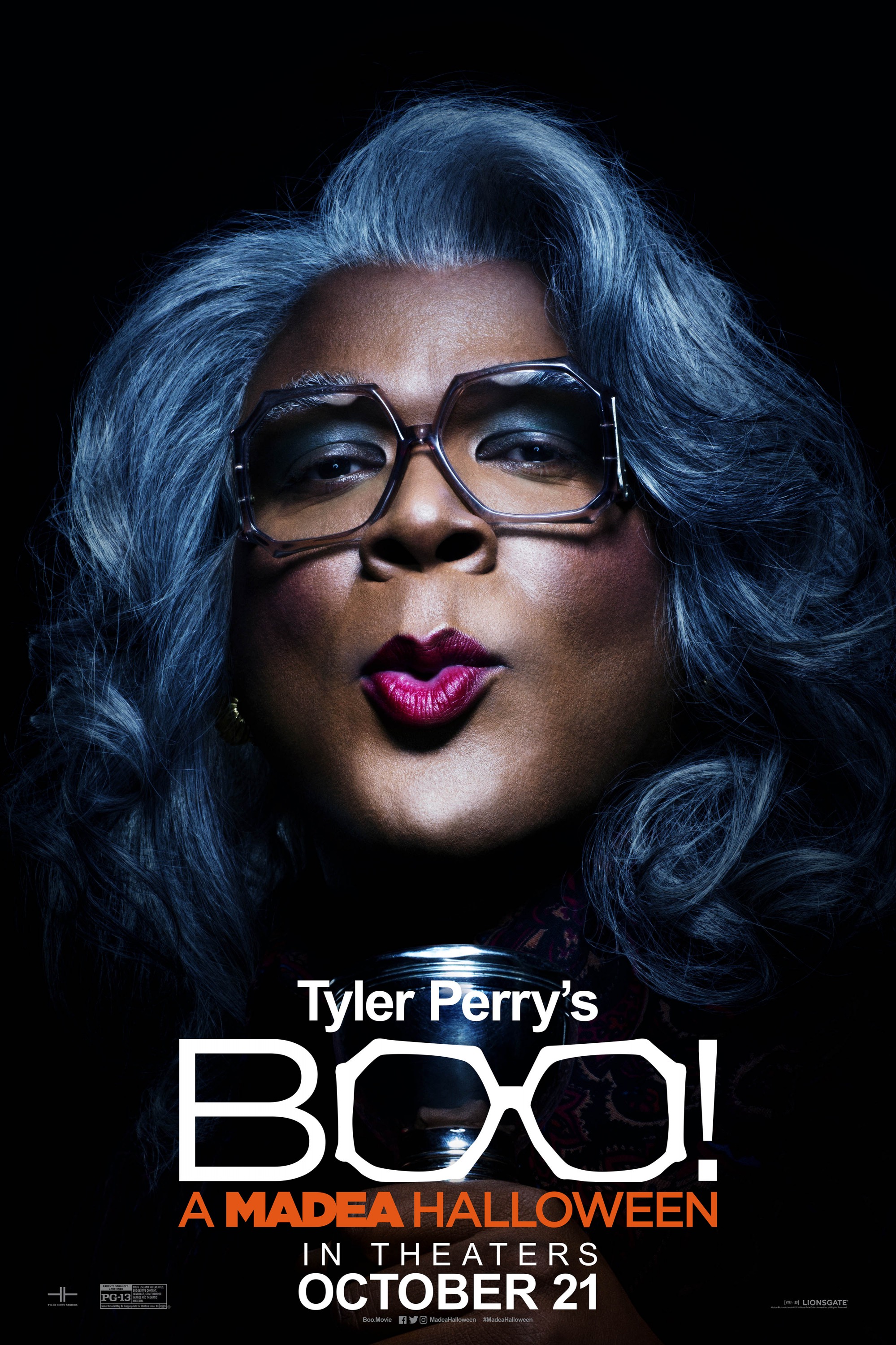 Mega Sized Movie Poster Image for Boo! A Madea Halloween (#8 of 9)