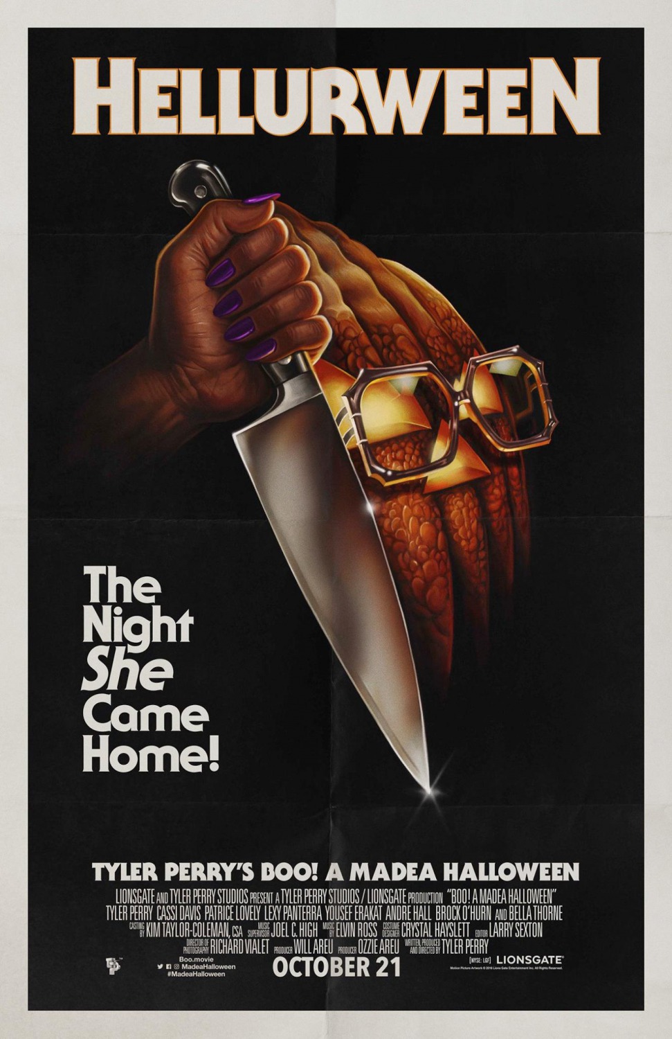 Extra Large Movie Poster Image for Boo! A Madea Halloween (#1 of 9)