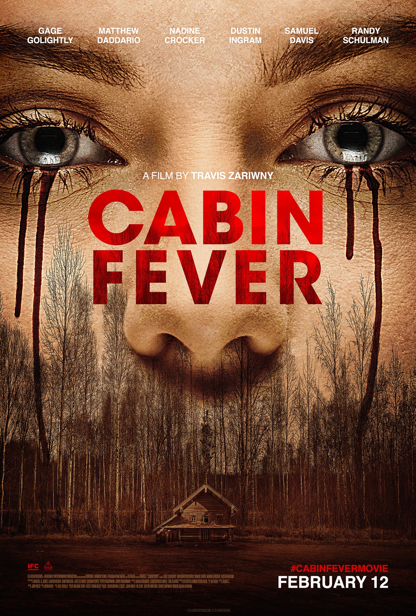 Mega Sized Movie Poster Image for Cabin Fever (#1 of 5)