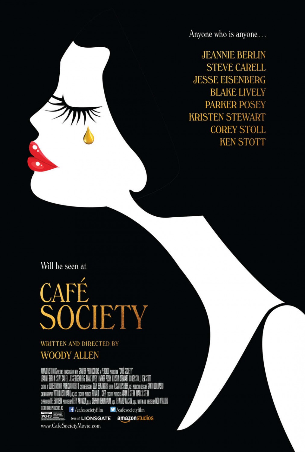 Extra Large Movie Poster Image for Café Society (#1 of 4)