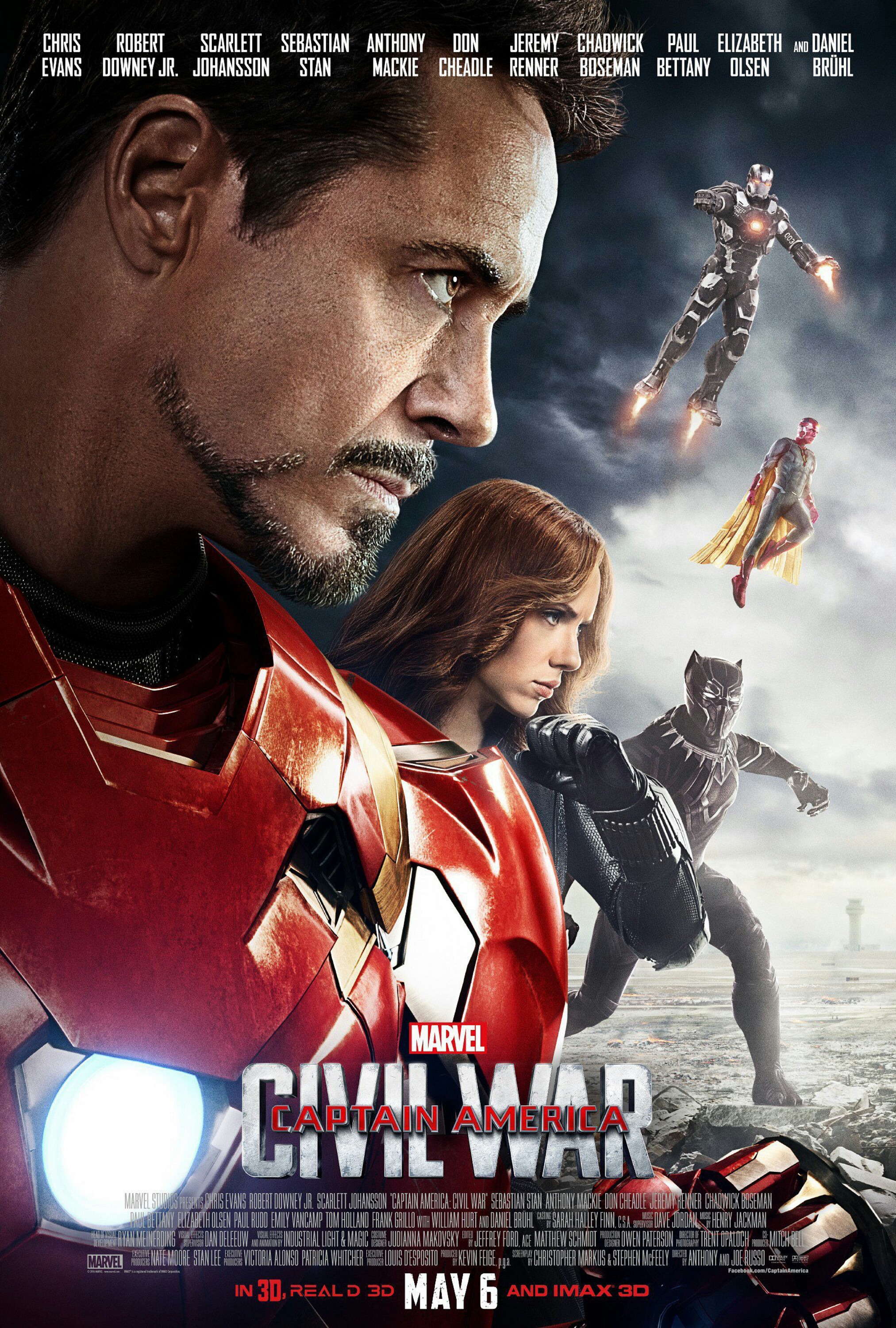 Mega Sized Movie Poster Image for Captain America: Civil War (#38 of 42)