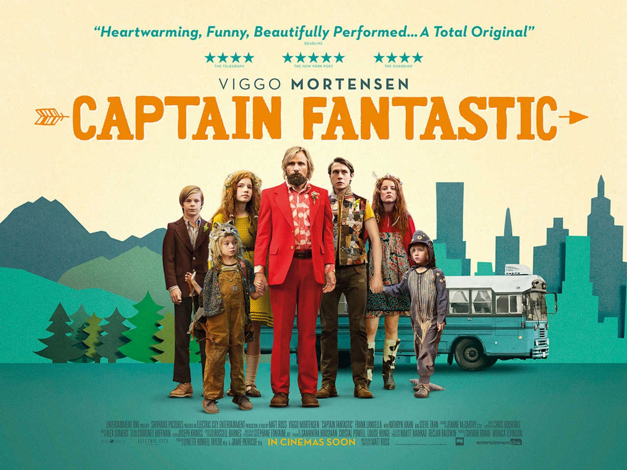 Extra Large Movie Poster Image for Captain Fantastic (#2 of 4)