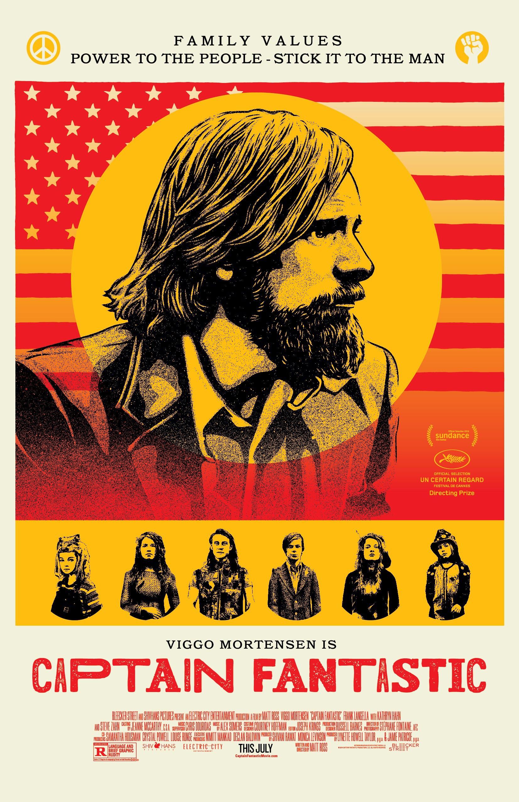 Mega Sized Movie Poster Image for Captain Fantastic (#3 of 4)