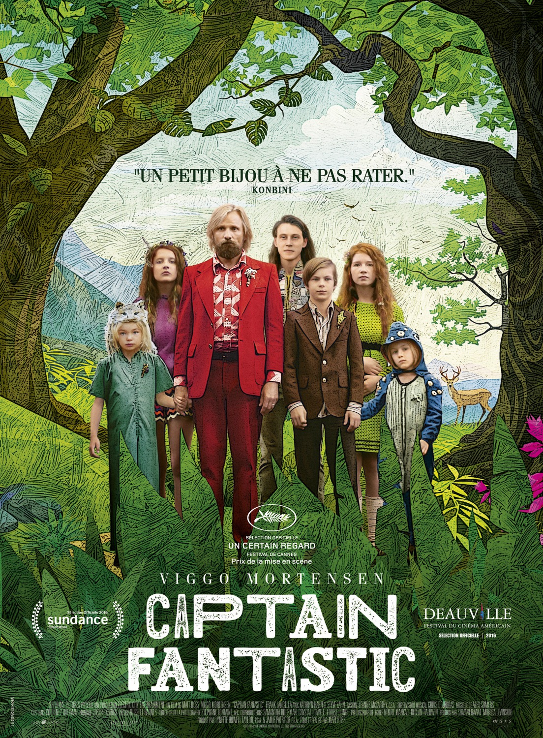 Extra Large Movie Poster Image for Captain Fantastic (#4 of 4)