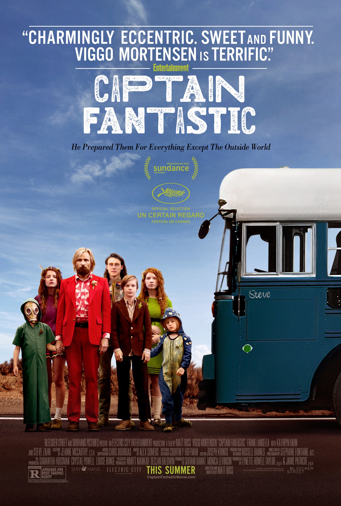 Mega Sized Movie Poster Image for Captain Fantastic (#1 of 4)