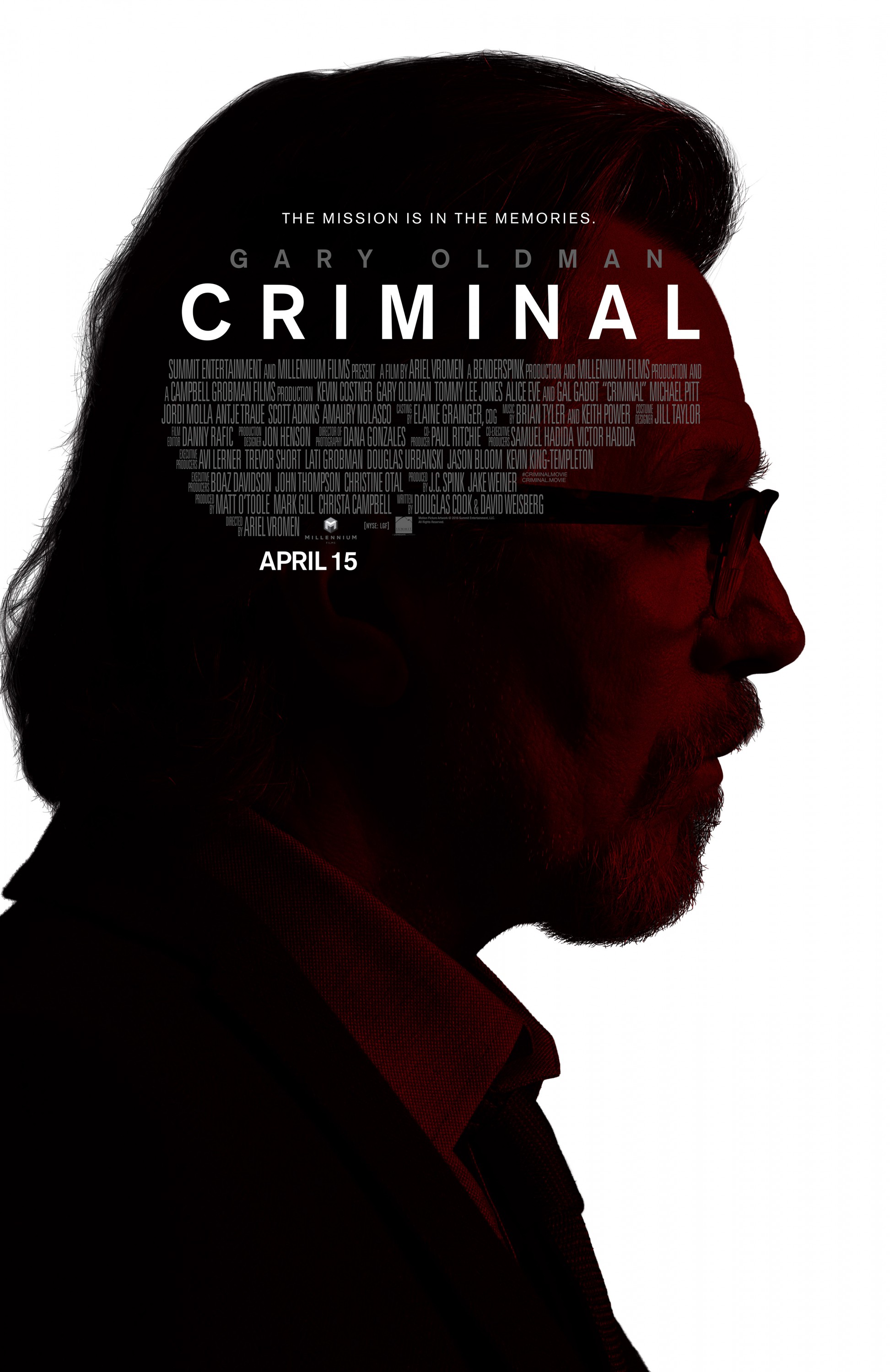 Mega Sized Movie Poster Image for Criminal (#3 of 10)