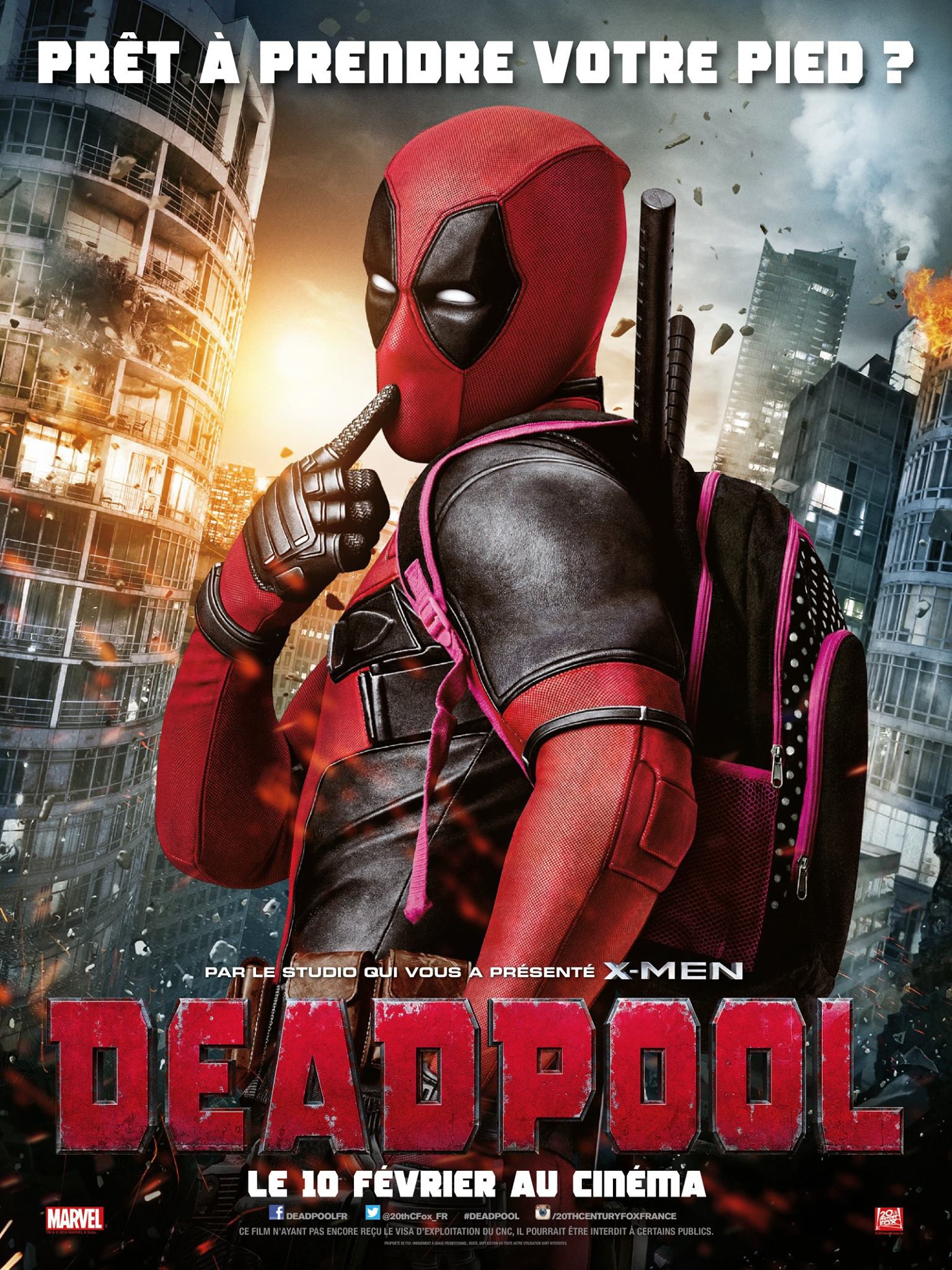 Mega Sized Movie Poster Image for Deadpool (#14 of 15)