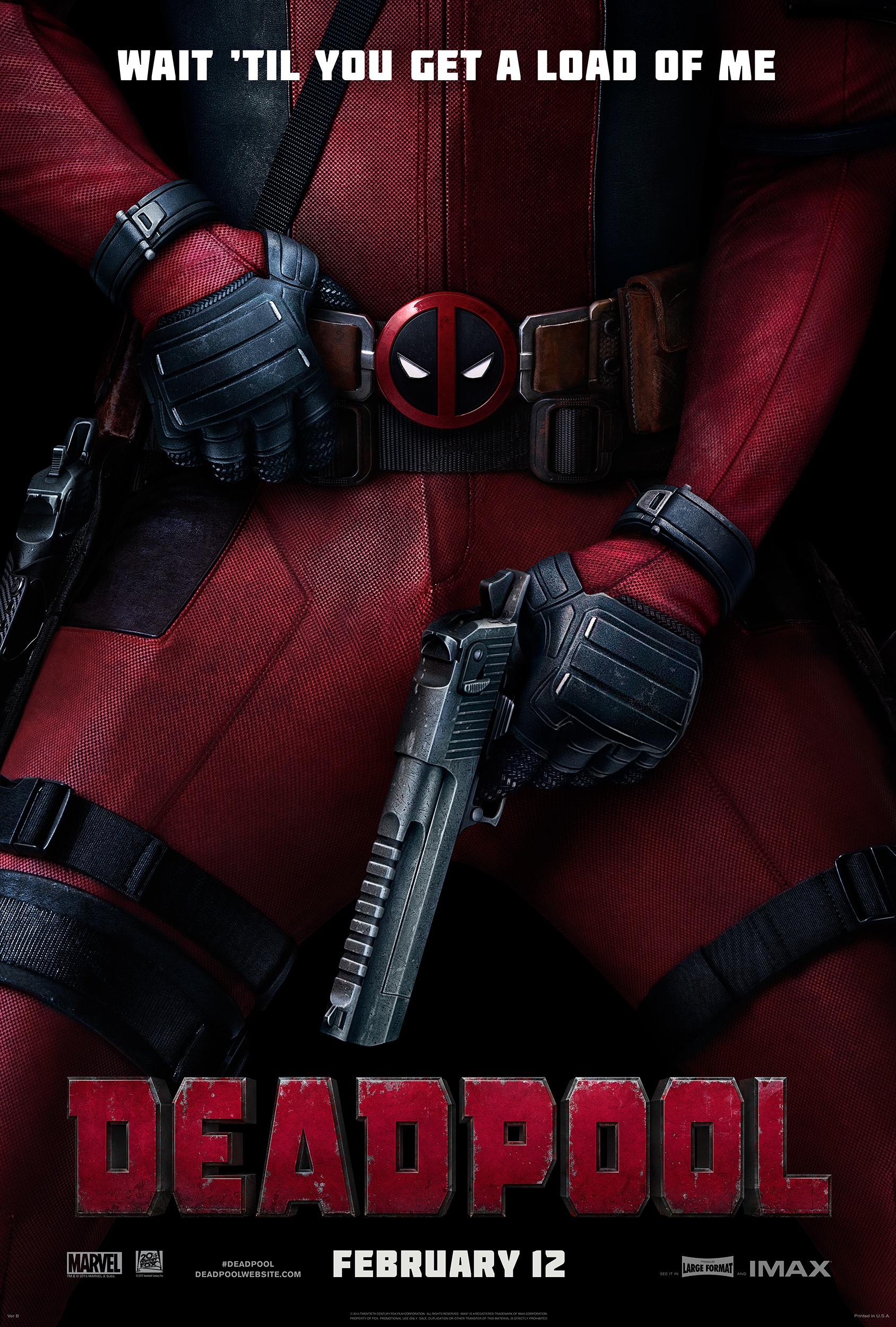 Mega Sized Movie Poster Image for Deadpool (#4 of 15)