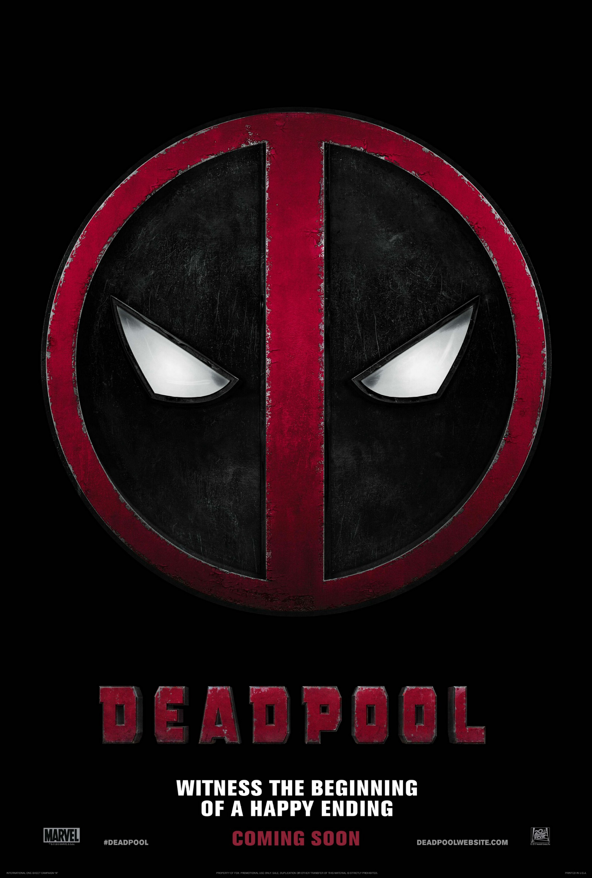 Mega Sized Movie Poster Image for Deadpool (#1 of 15)
