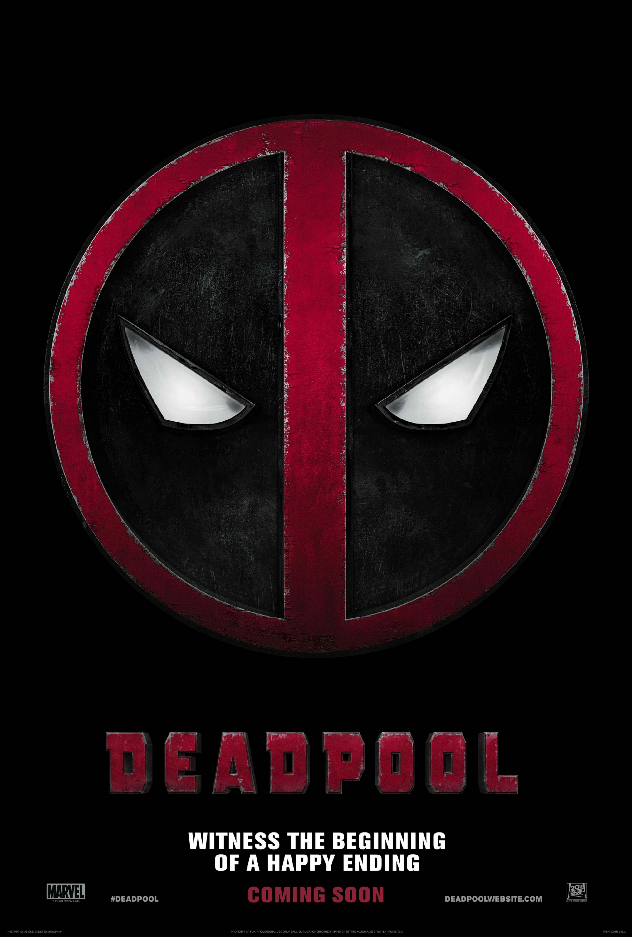Mega Sized Movie Poster Image for Deadpool (#1 of 15)