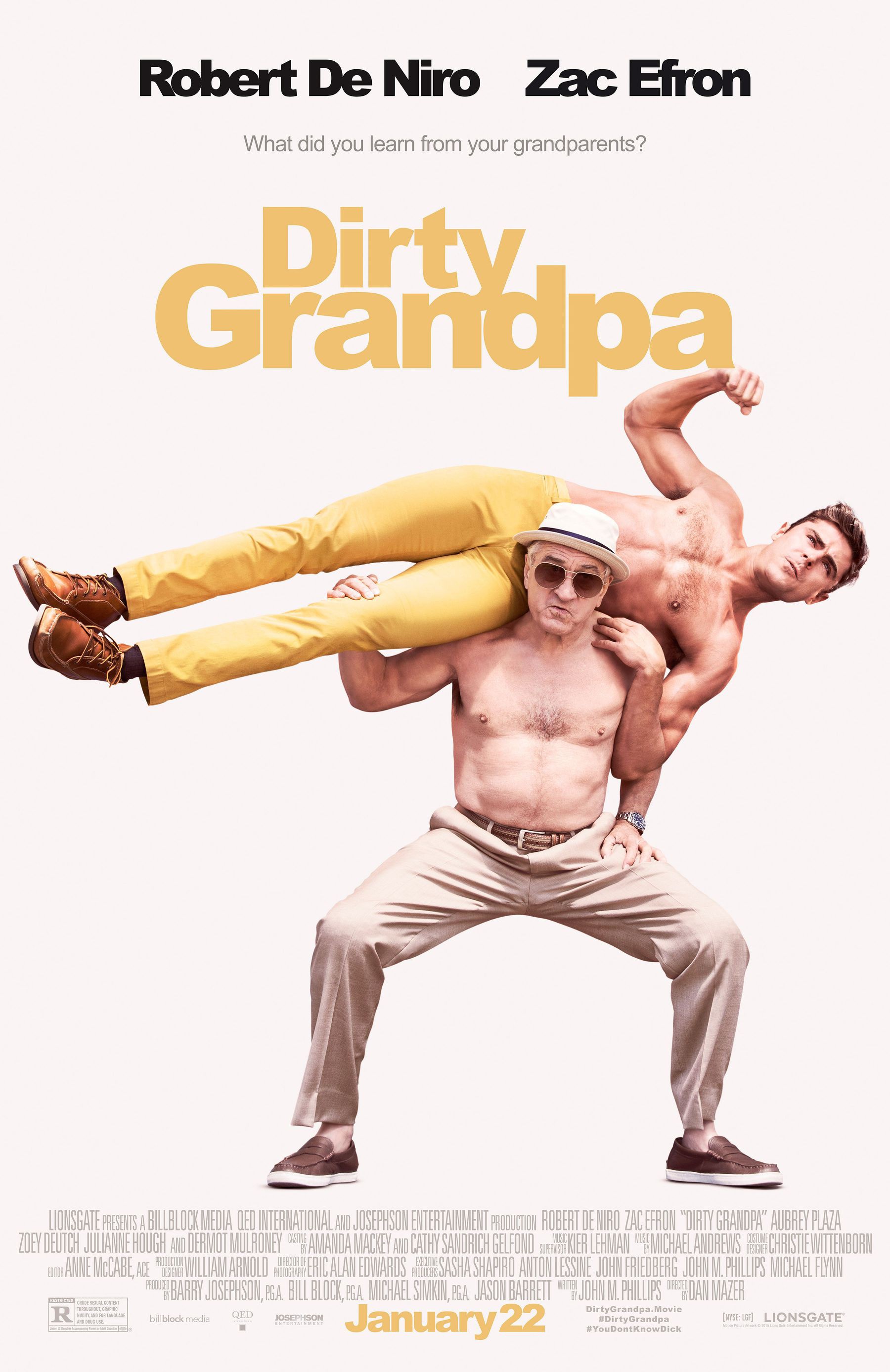 Mega Sized Movie Poster Image for Dirty Grandpa (#4 of 11)