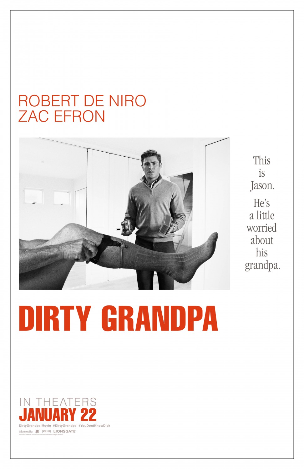 Extra Large Movie Poster Image for Dirty Grandpa (#1 of 11)