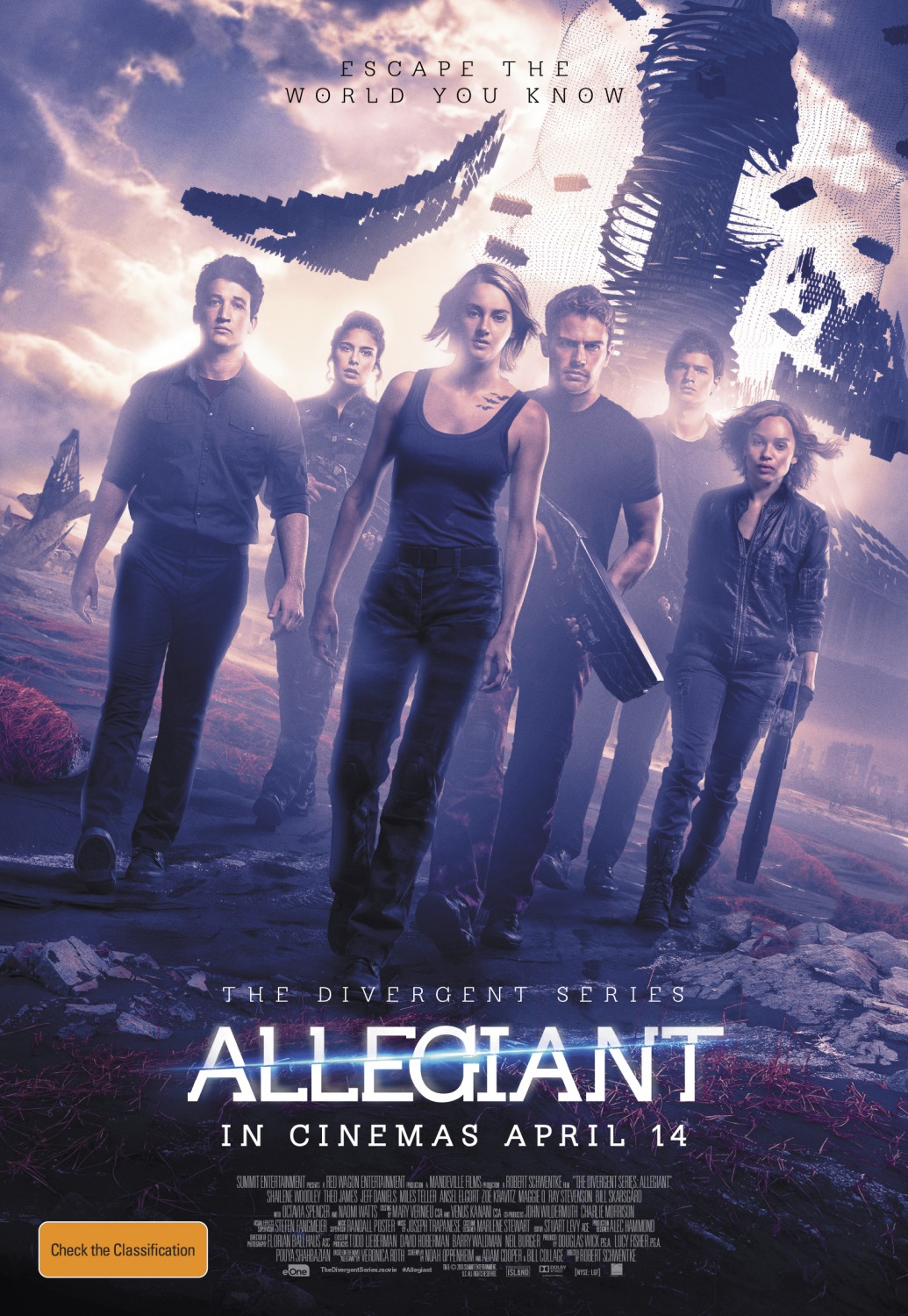 The Divergent Series: Allegiant (#17 of 20): Extra Large Movie Poster
