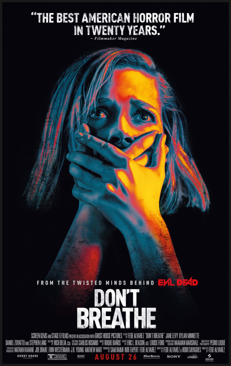 Extra Large Movie Poster Image for Don't Breathe (#4 of 5)