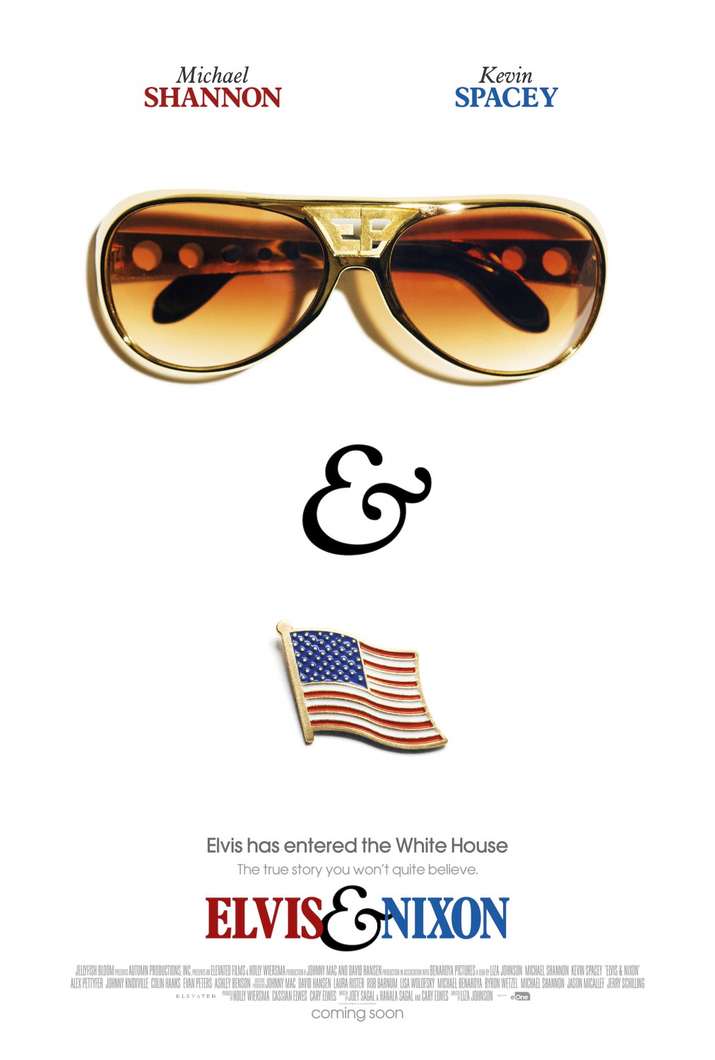 Extra Large Movie Poster Image for Elvis & Nixon (#1 of 7)