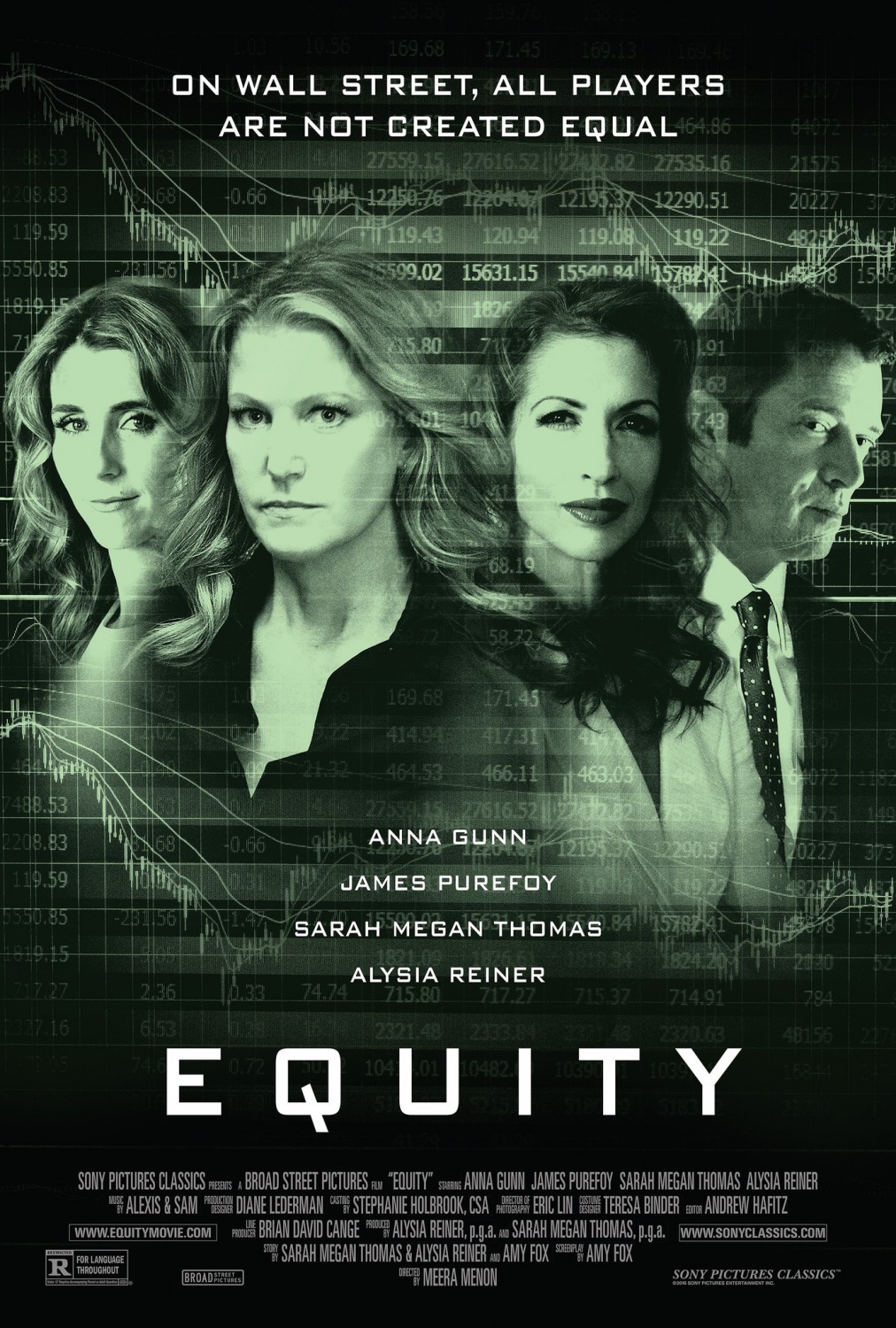Extra Large Movie Poster Image for Equity 