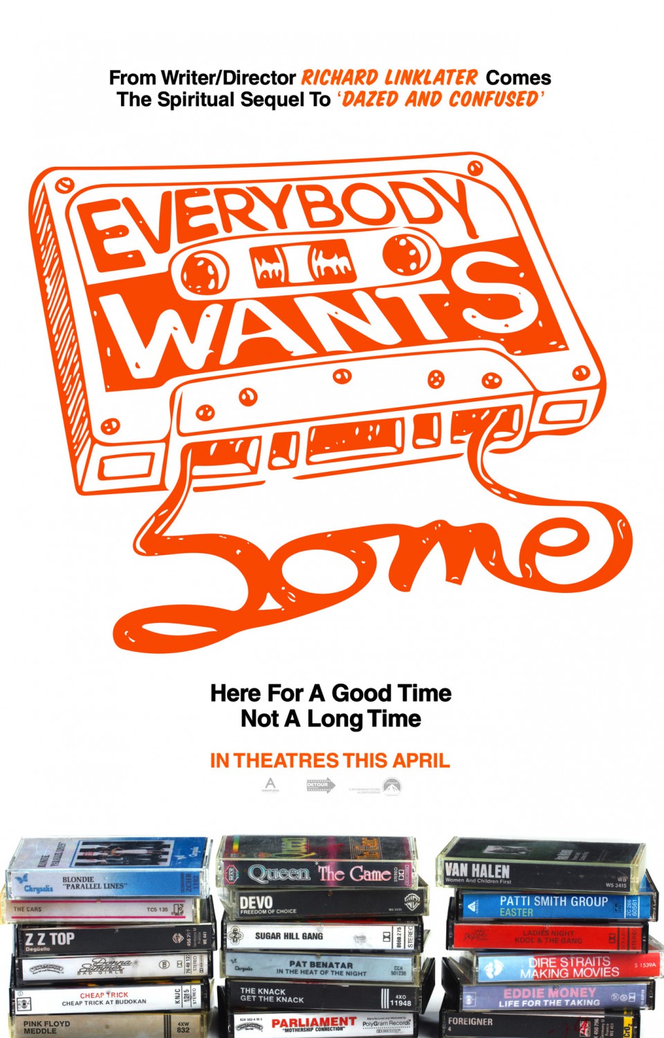 Extra Large Movie Poster Image for Everybody Wants Some (#1 of 6)