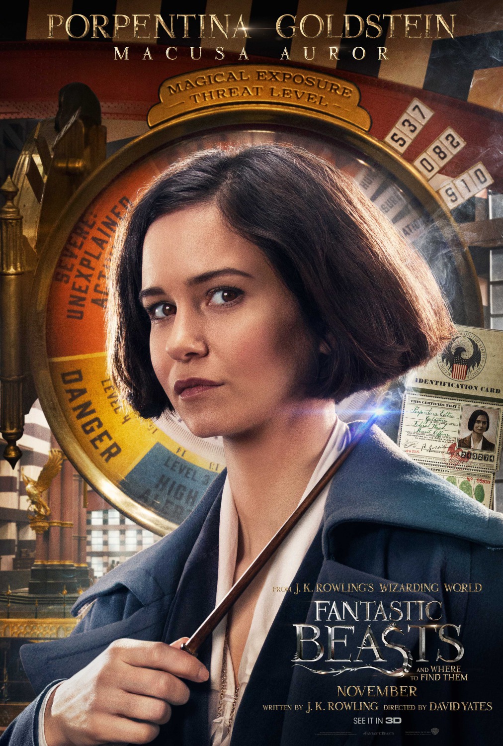 Extra Large Movie Poster Image for Fantastic Beasts and Where to Find Them (#13 of 23)