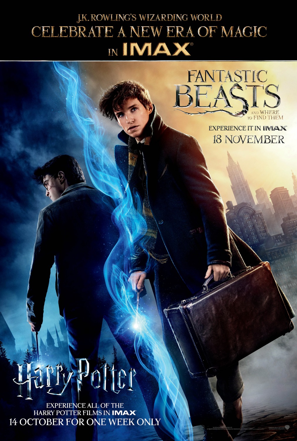 Extra Large Movie Poster Image for Fantastic Beasts and Where to Find Them (#14 of 23)