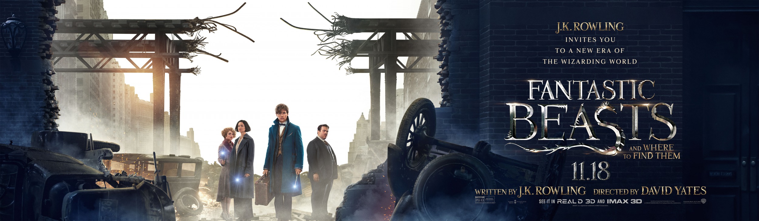 Mega Sized Movie Poster Image for Fantastic Beasts and Where to Find Them (#19 of 23)