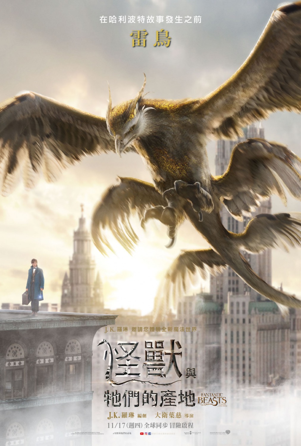 Extra Large Movie Poster Image for Fantastic Beasts and Where to Find Them (#20 of 23)