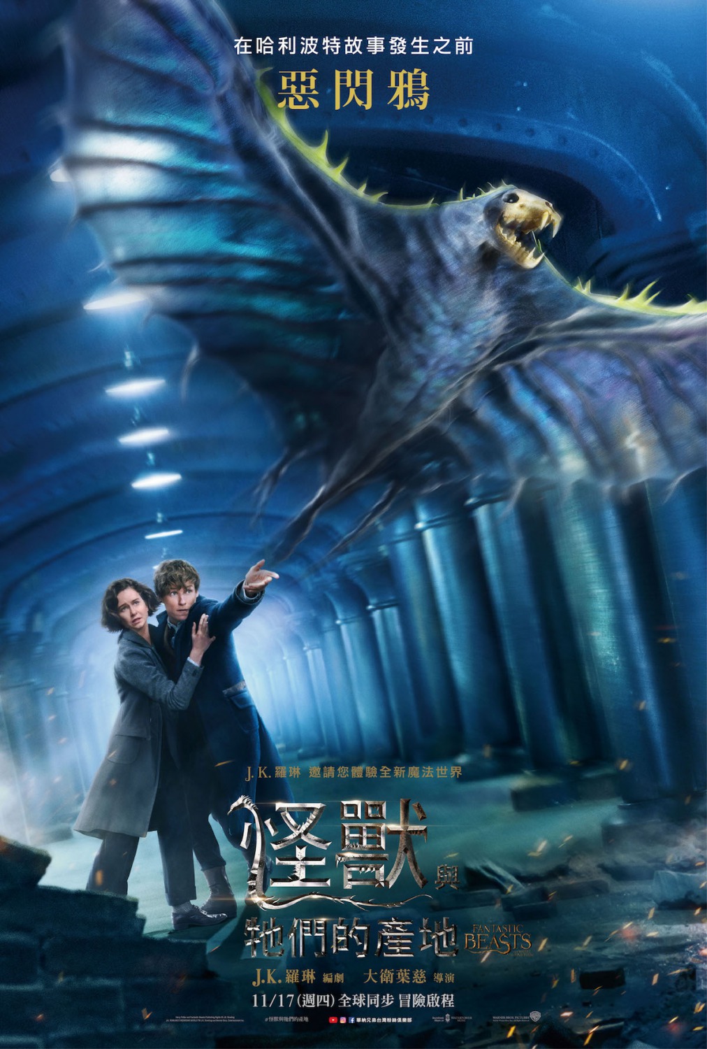 Extra Large Movie Poster Image for Fantastic Beasts and Where to Find Them (#21 of 23)