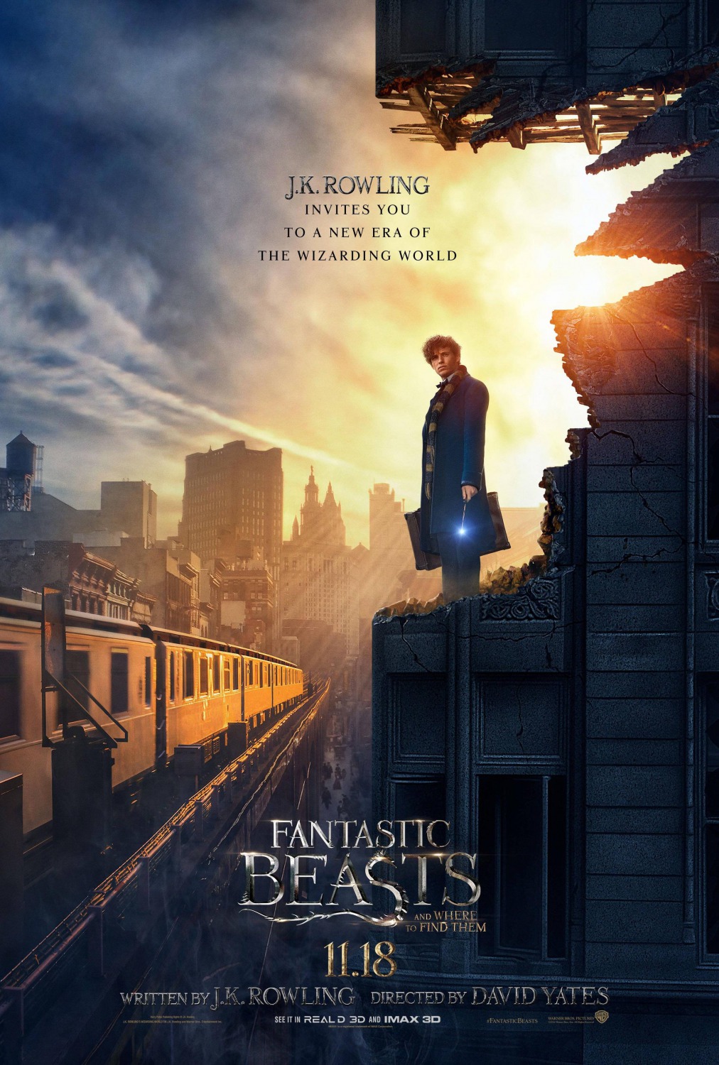 Extra Large Movie Poster Image for Fantastic Beasts and Where to Find Them (#2 of 23)