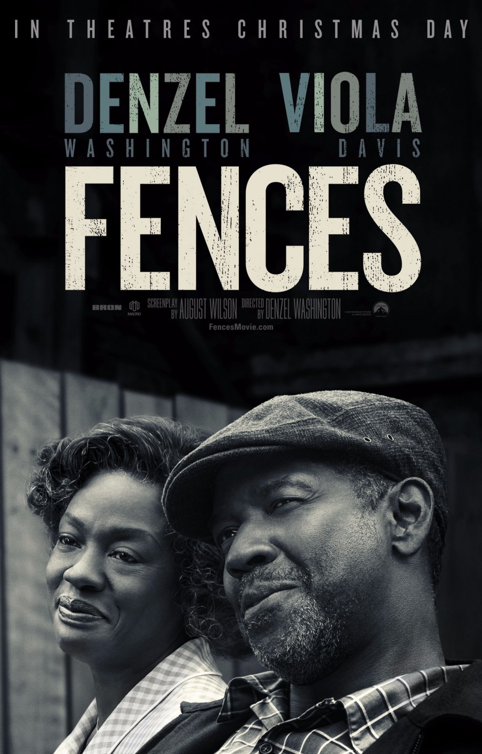 Extra Large Movie Poster Image for Fences 