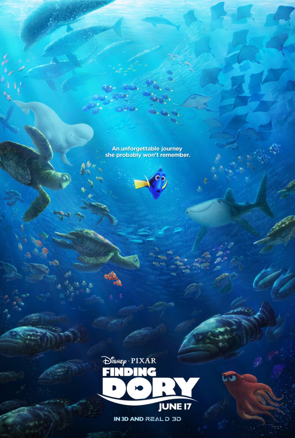 Extra Large Movie Poster Image for Finding Dory (#6 of 23)