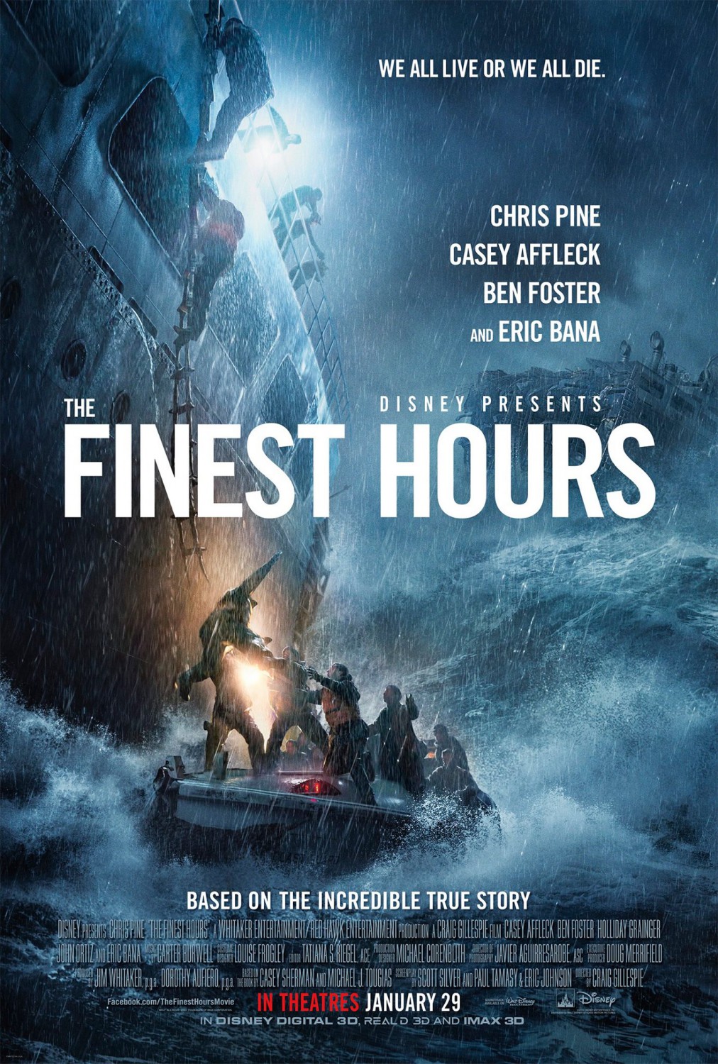 Extra Large Movie Poster Image for The Finest Hours (#2 of 3)