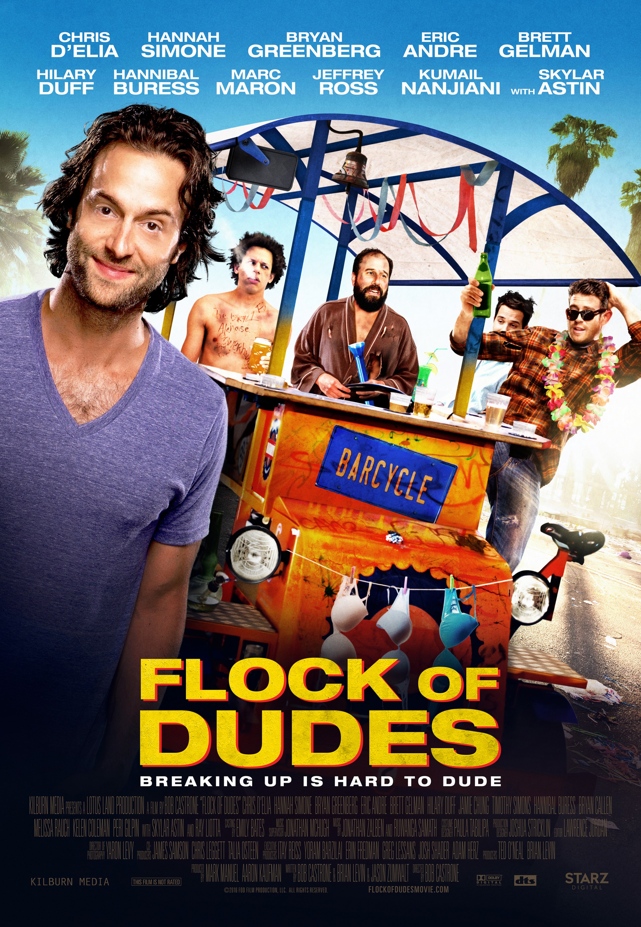 Mega Sized Movie Poster Image for Flock of Dudes 