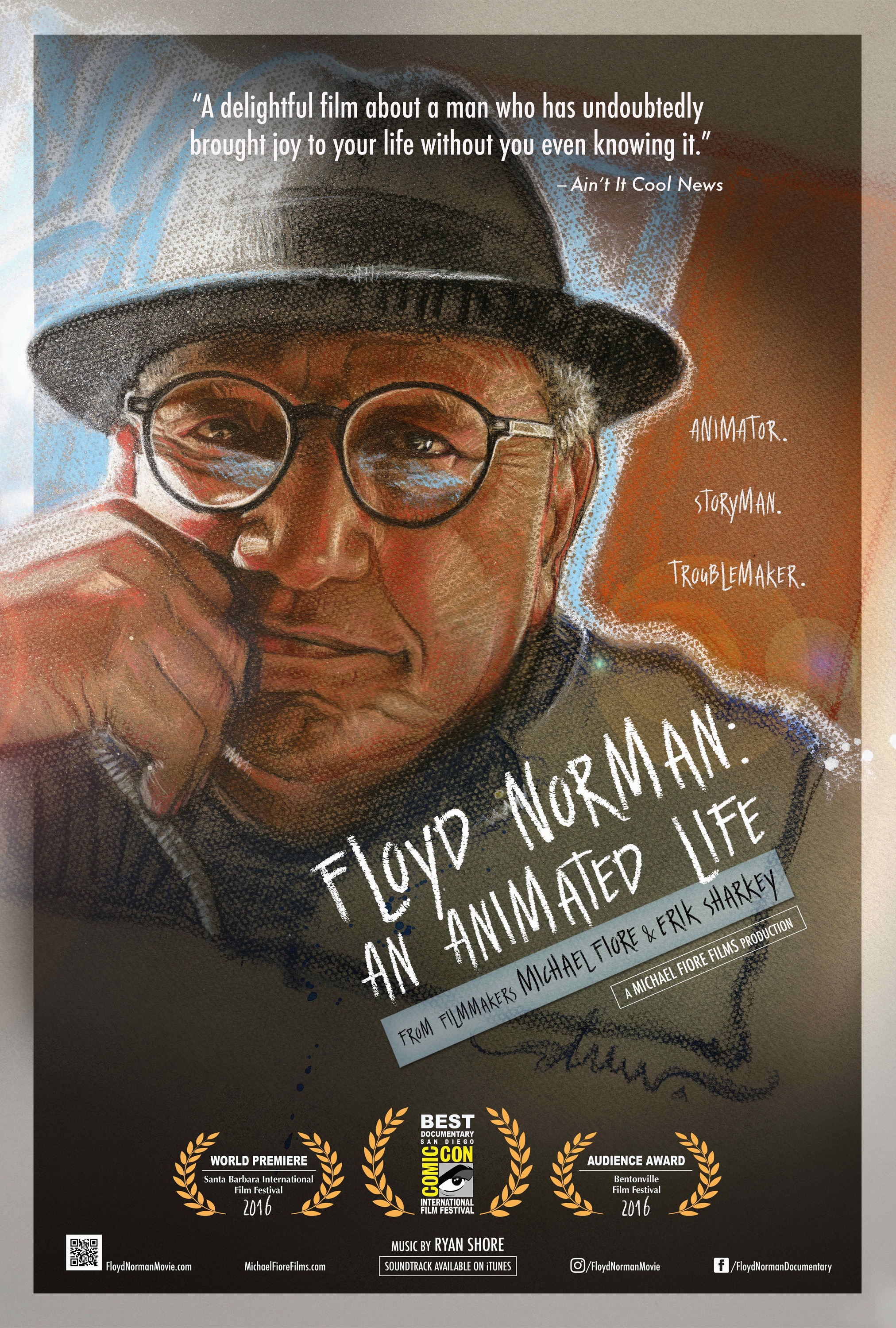 Mega Sized Movie Poster Image for Floyd Norman: An Animated Life 