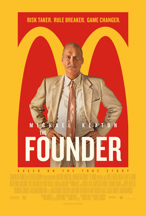 Resultado de imagem para movie poster the founder