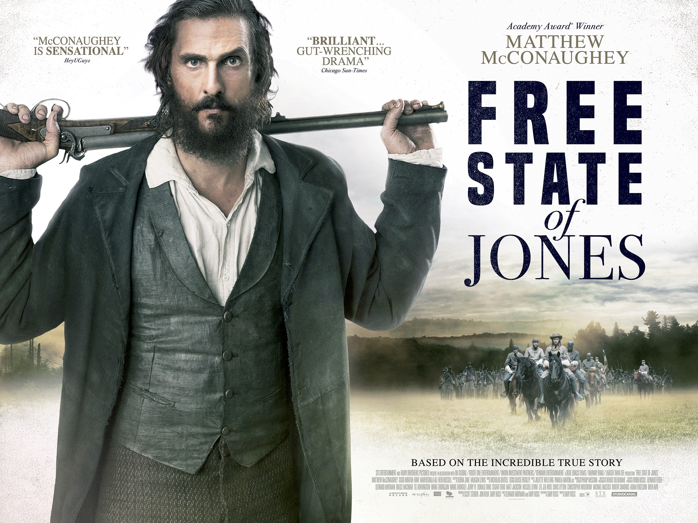 Mega Sized Movie Poster Image for Free State of Jones (#7 of 7)