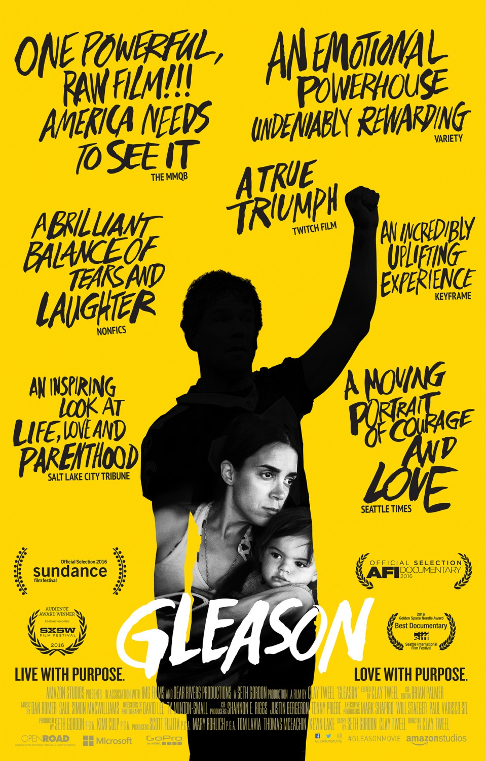 Extra Large Movie Poster Image for Gleason 