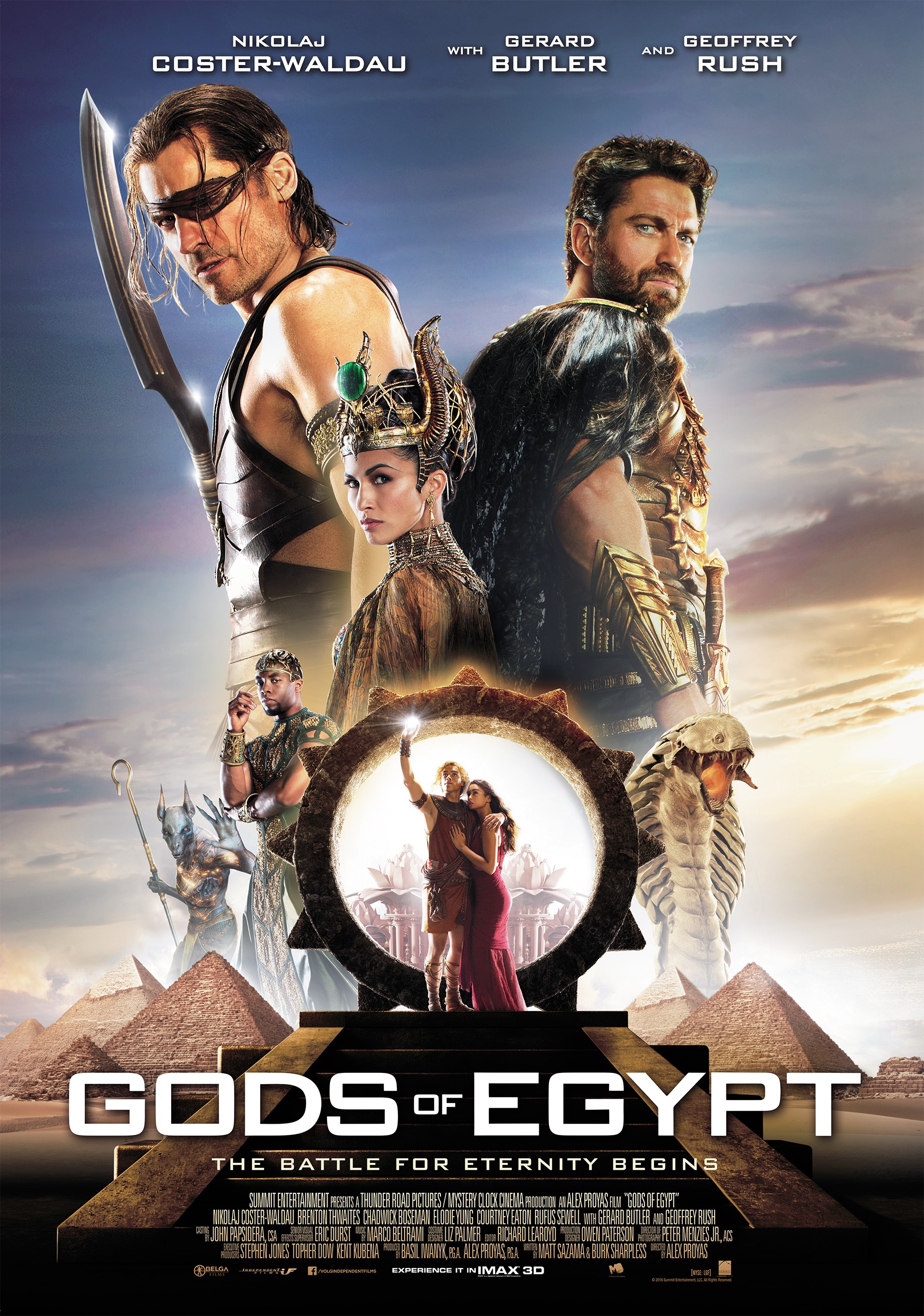 Mega Sized Movie Poster Image for Gods of Egypt (#12 of 27)