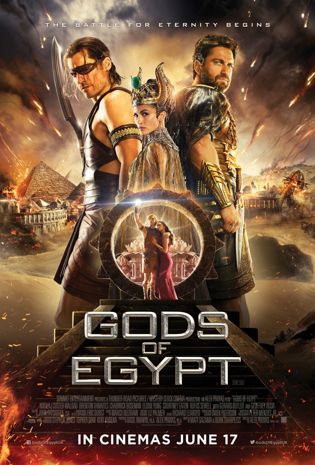 Extra Large Movie Poster Image for Gods of Egypt (#27 of 27)
