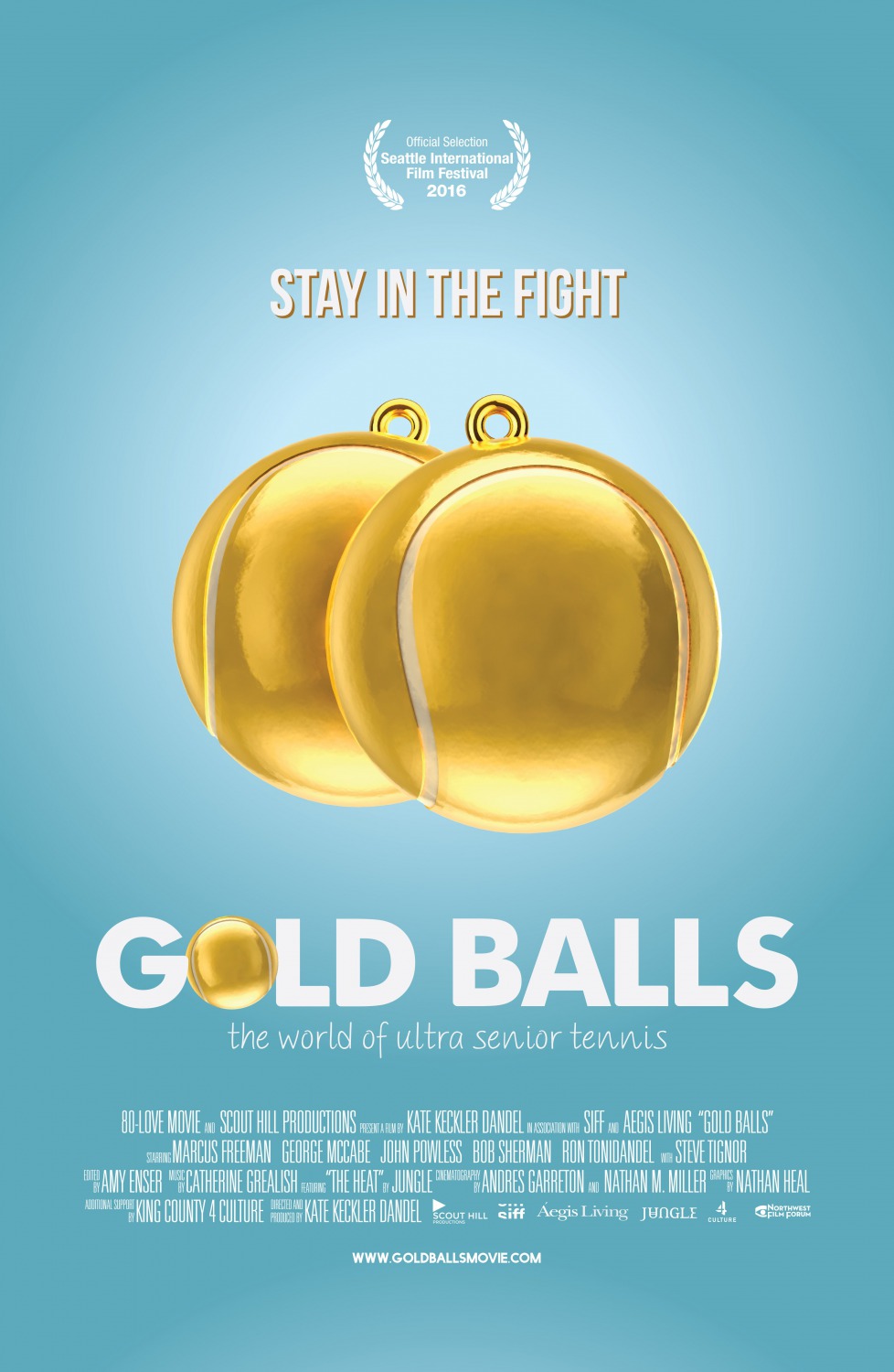 Extra Large Movie Poster Image for Gold Balls 