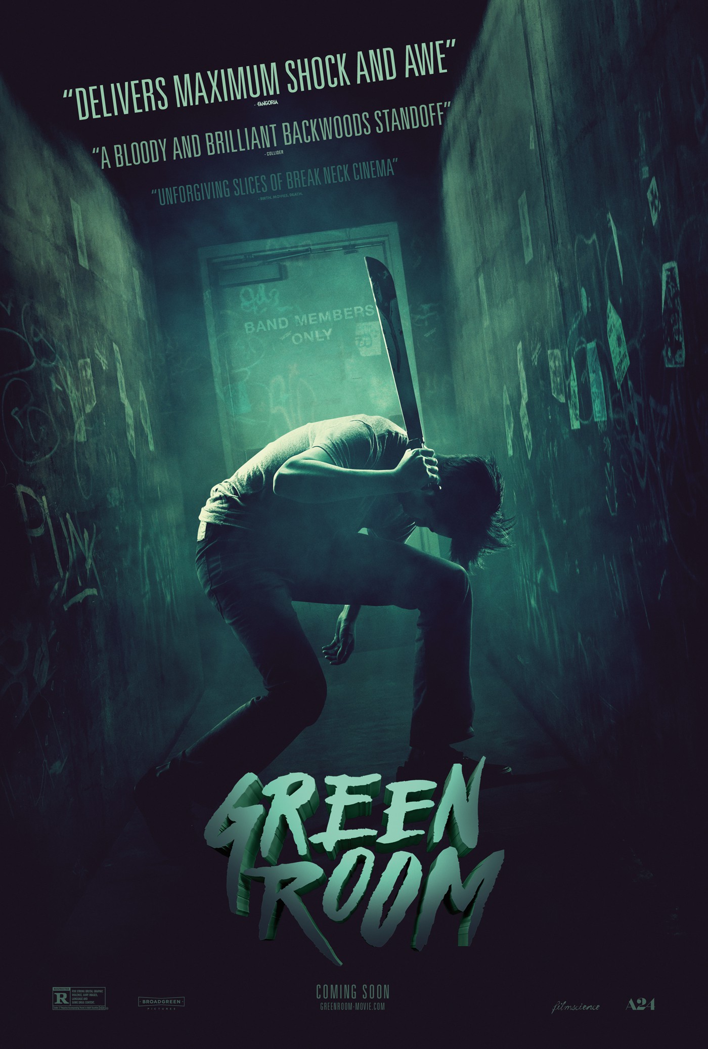 Mega Sized Movie Poster Image for Green Room (#2 of 10)