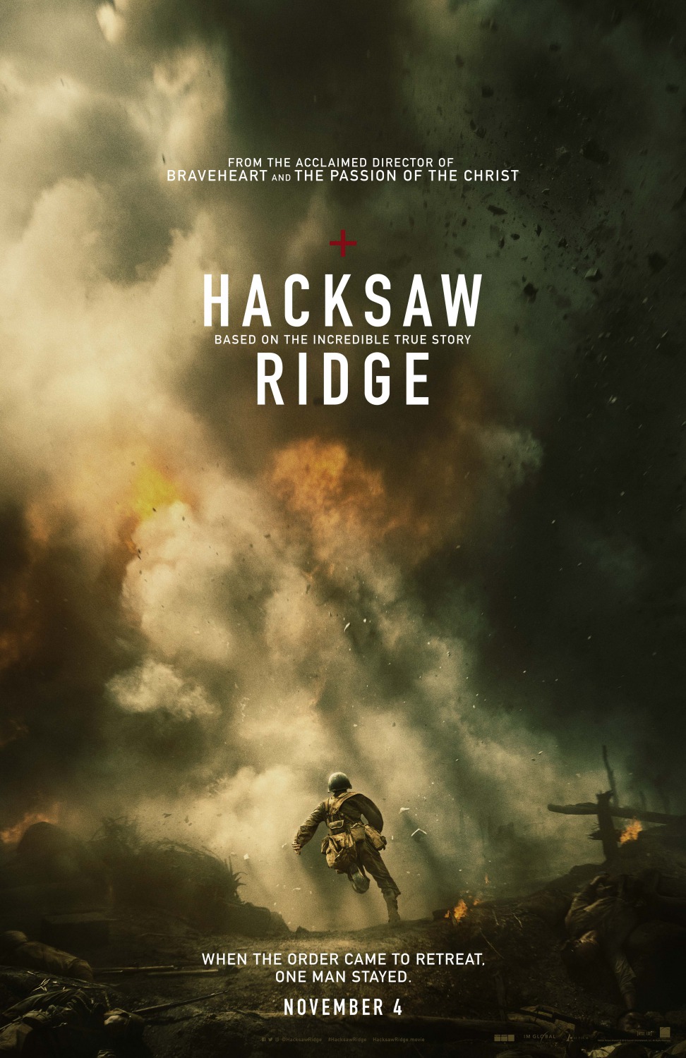 Extra Large Movie Poster Image for Hacksaw Ridge (#1 of 19)